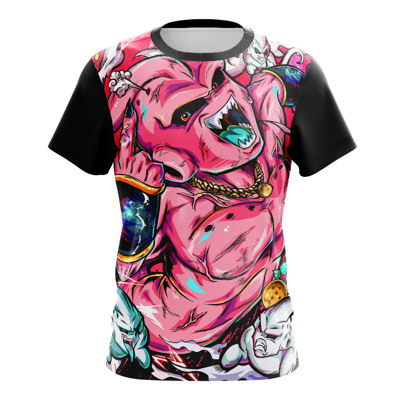 Camisa / Camiseta Kid Boo Anime Dragon Ball Z Manga Longa