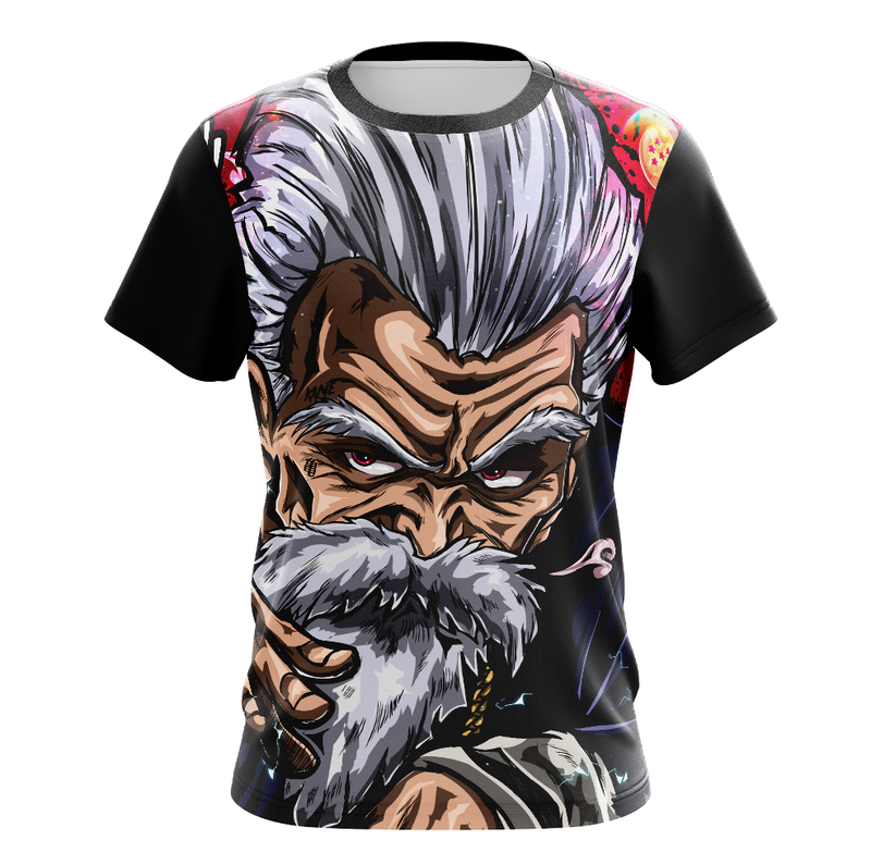 Camisa / Camiseta Mestre Kame Anime Dragon Ball Manga Longa