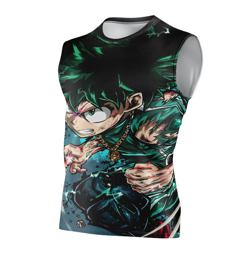 Camisa / Camiseta Midoriya Anime My Hero Academia Manga Longa