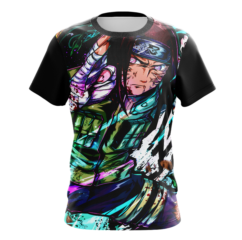 Camisa / Camiseta Neji Hyuga Anime Naruto Shippuden Regata