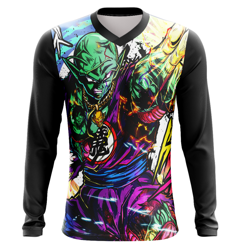 Camisa / Camiseta Piccolo Anime Dragon Ball Z Manga Longa