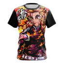 Camisa / Camiseta Kyojuro Rengoku Anime Demon Slayer Regata