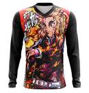 Camisa / Camiseta Kyojuro Rengoku Anime Demon Slayer Regata