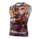 Camisa / Camiseta Kyojuro Rengoku Anime Demon Slayer Regata