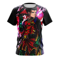 Camisa / Camiseta Robin Damian Wayne Manga Curta