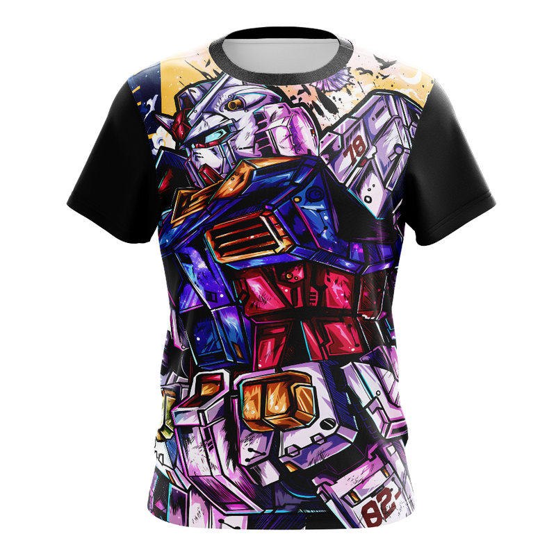 Camisa / Camiseta Gundam Anime Mobile Suit Gundam Regata