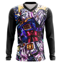 Camisa / Camiseta Gundam Anime Mobile Suit Gundam Manga Longa