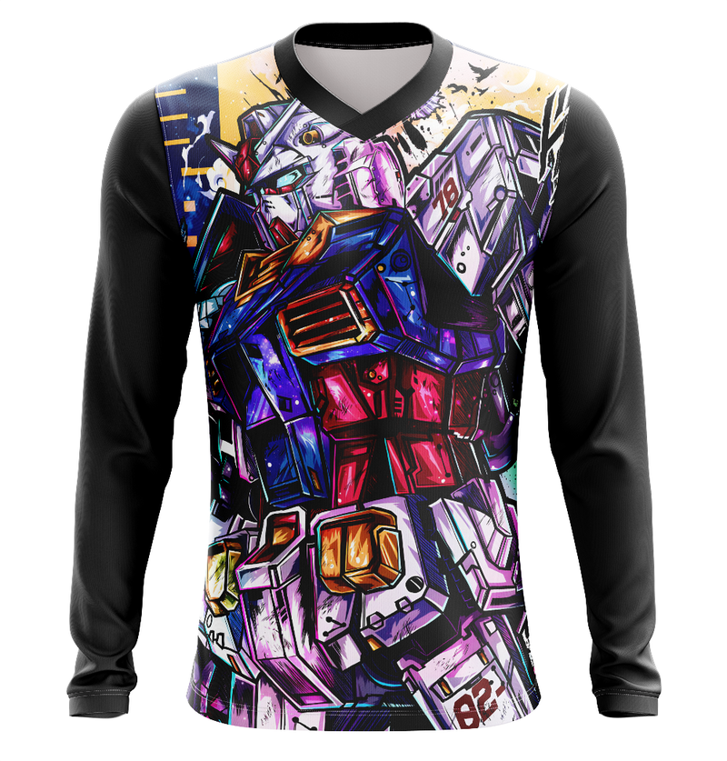 Camisa / Camiseta Gundam Anime Mobile Suit Gundam Regata