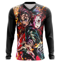 Camisa / Camiseta Tanjiro Kamado Anime Demon Slayer Regata