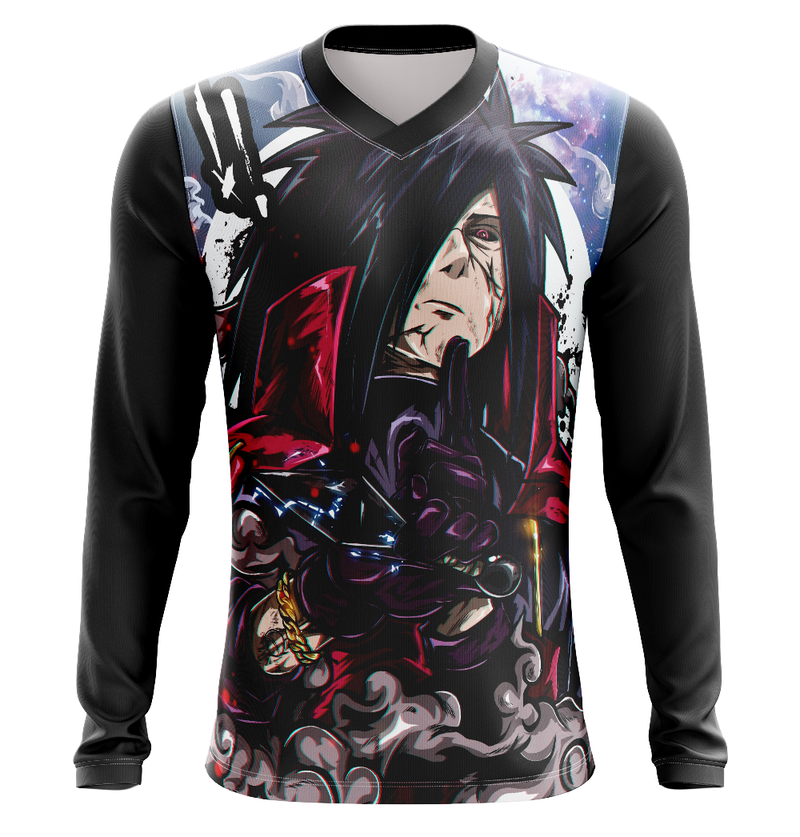 Camisa / Camiseta Madara Uchiha Anime Naruto Shippuden Manga Curta