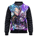 Jaqueta / Blusa Vegeta Ssj Blue Anime Dragon Ball Super Adulto e Infantil