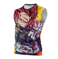 Camisa / Camiseta Vegeta Ssj God Anime Dragon Ball Super Manga Longa