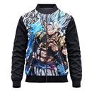 Jaqueta / Blusa Gogeta Instinto Superior Anime Dragon Ball Super Adulto e Infantil