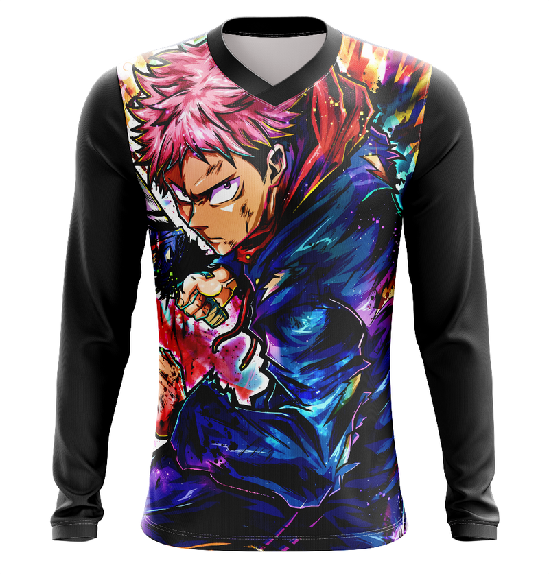 Camisa / Camiseta Yuji Itadori Anime Jujutsu Kaisen Manga Curta