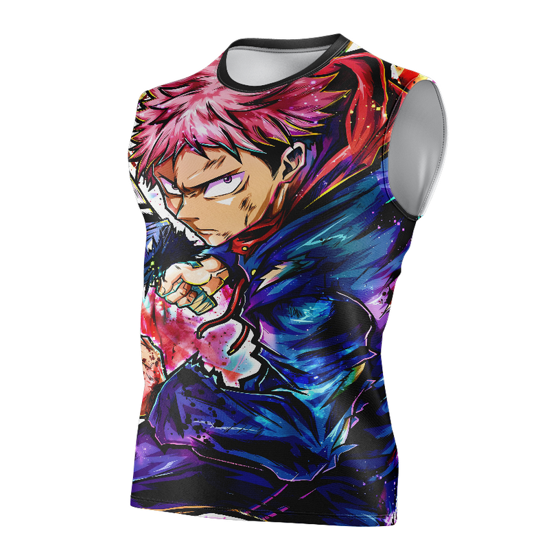 Camisa / Camiseta Yuji Itadori Anime Jujutsu Kaisen Manga Curta