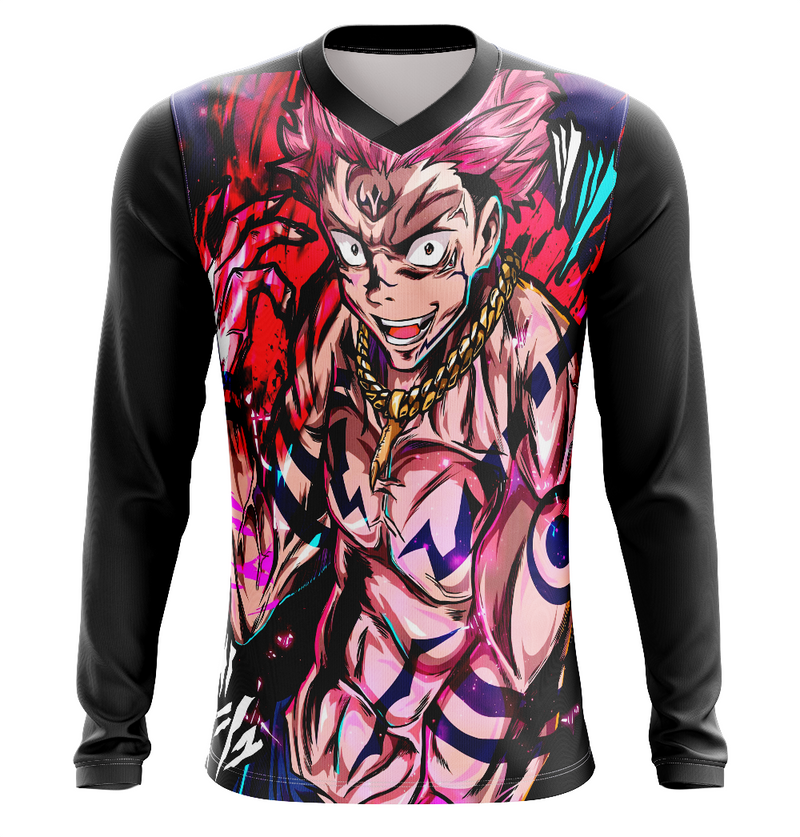 Camisa / Camiseta Ryomen Sukuna Anime Jujutsu Kaisen Manga Longa