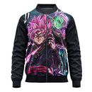 Jaqueta / Blusa Goku Black Anime Dragon Ball Super Adulto e Infantil