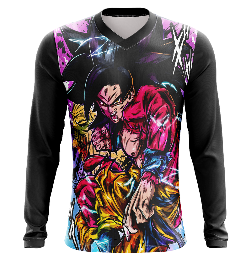 Camisa / Camiseta Goku Ssj 4 Anime Dragon Ball Gt Manga Curta