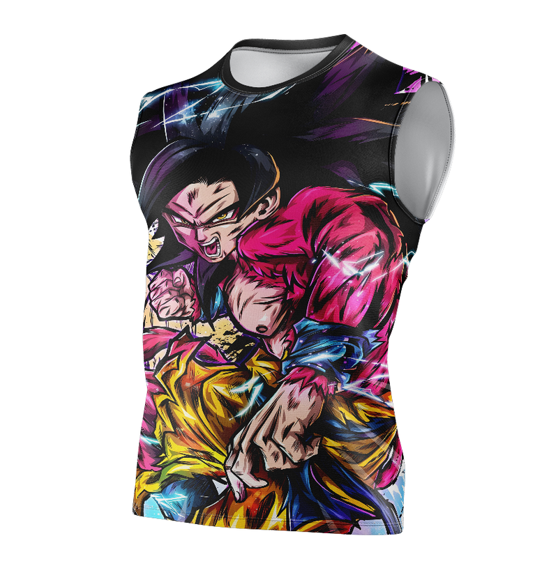 Camisa / Camiseta Goku Ssj 4 Anime Dragon Ball Gt Regata