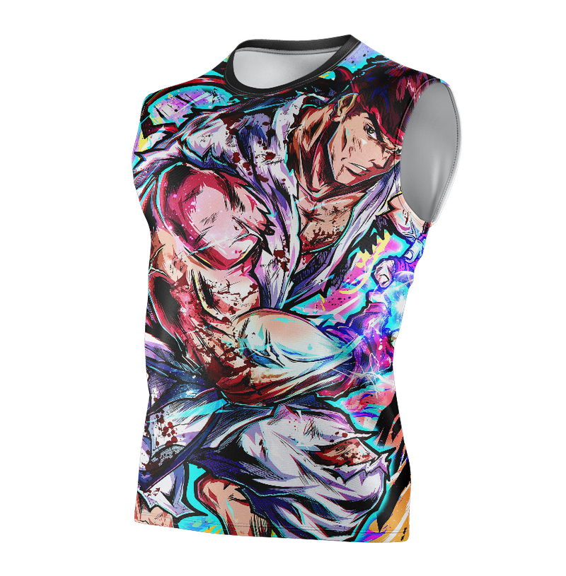 Camisa / Camiseta Ryu Street Fighter Regata