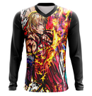Camisa / Camiseta Ken Street Fighter Regata
