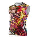 Camisa / Camiseta Ken Street Fighter Regata