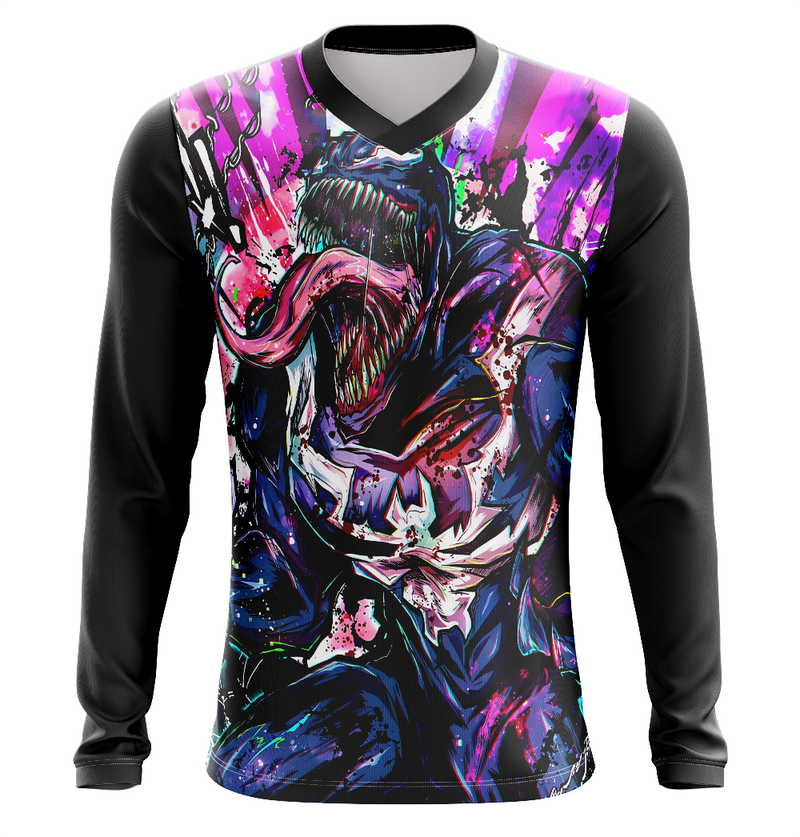 Camisa / Camiseta Venom Eddie Brock Manga Curta