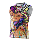 Camisa / Camiseta Yoruichi Shihōin Anime Bleach Regata