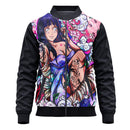 Jaqueta / Blusa Hinata Hyuga Anime Naruto Shippuden Adulto e Infantil