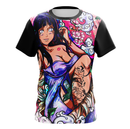 Camisa / Camiseta Hinata Hyuga Anime Naruto Shippuden Regata