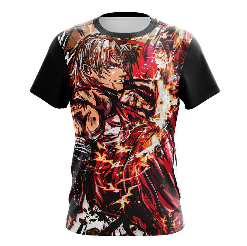 Camisa / Camiseta Ken Masters Street Fighter Regata