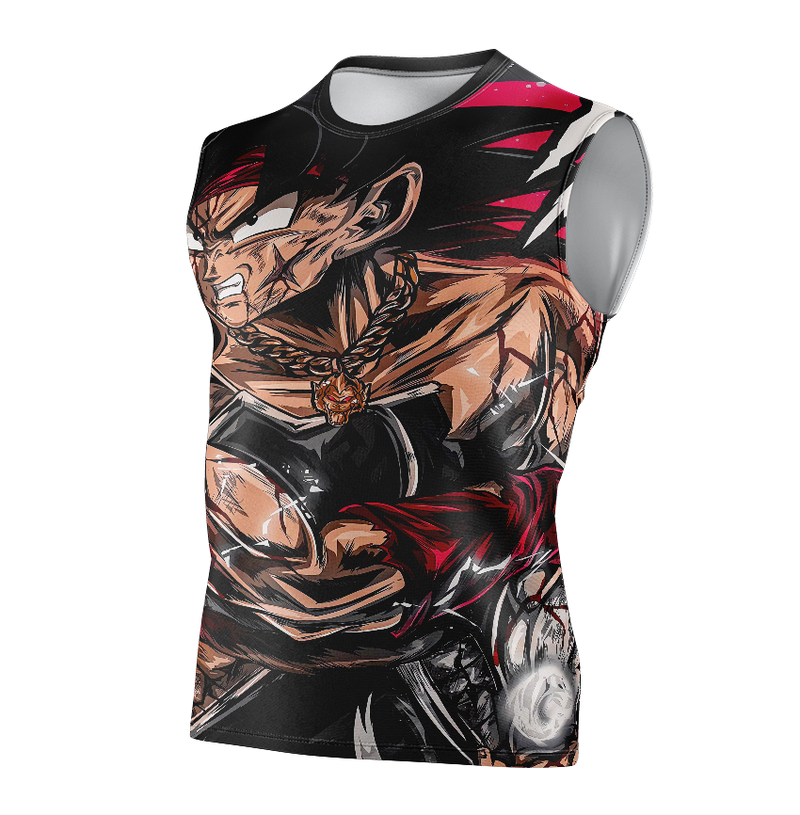 Camisa / Camiseta Bardock Anime Dragon Ball Manga Longa