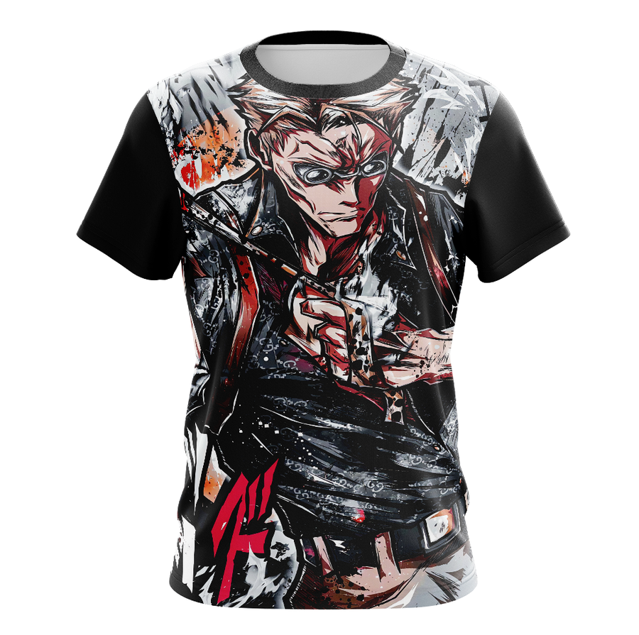 Camisa / Camiseta Kento Nanami Anime Jujustu Kaisen Regata