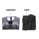 Fantasia Infantil Ben Affleck Com Capa Traje Cosplay Crianças