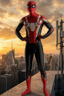 Fantasia Homem-Aranha Ferro Sem Volta Para Casa Filme Cosplay Traje Luxo