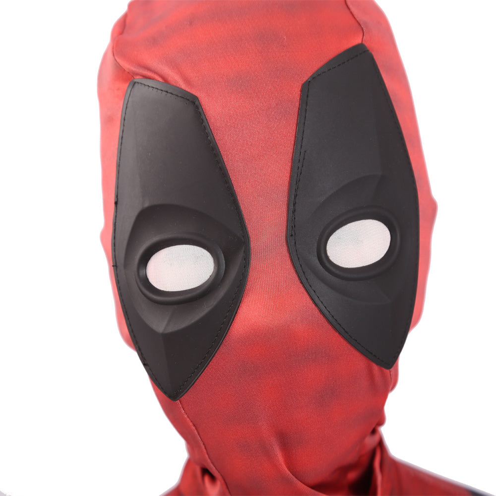 Fantasia Deadpool Clássico Cosplay Traje Luxo Adulto e Infantil