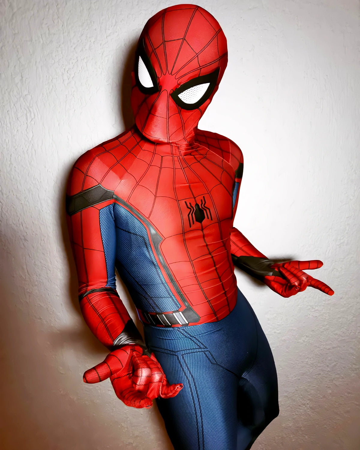 Fantasia Homem-Aranha De Volta ao Lar Tom Holland Adulto Cosplay Traje