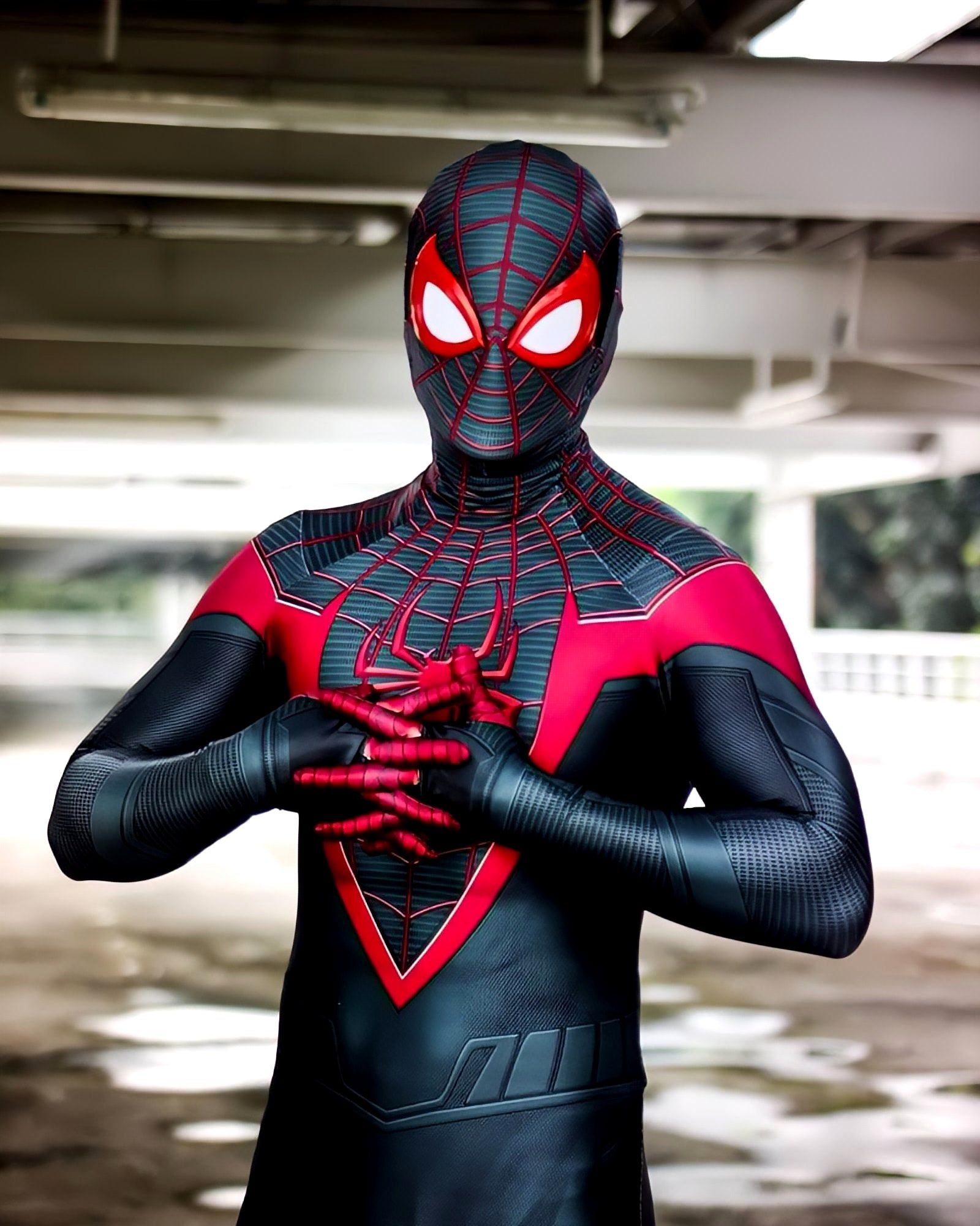 Costume Miles Morales SpiderMan Bambini Ufficiale Marvel Carnevale e Feste