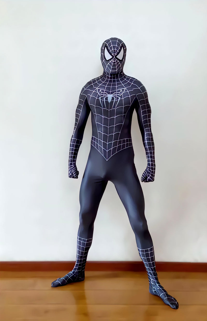Fantasia Homem-Aranha Venom Tobey Maguire Adulto Cosplay Traje Luxo Profissional