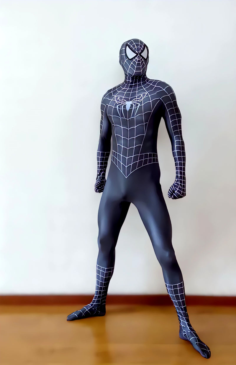 Fantasia Homem-Aranha Venom Tobey Maguire Adulto Cosplay Traje Luxo Profissional