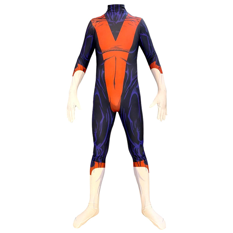 Fantasia Noturno X-Men 97 Adulto Cosplay Traje Luxo Profissional
