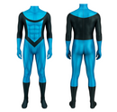 Fantasia Invencível Azul Blue Traje 3° Temporada Cosplay Luxo Profissional