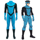 Fantasia Invencível Azul Blue Traje 3° Temporada Cosplay Luxo Profissional