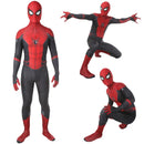 Fantasia Cosplay Heróis Masculina Homem Aranha Traje Longe de Casa Filme Luxo
