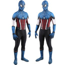 Fantasia Capitão América Homem-Aranha Vingadores Cosplay Traje Luxo Profissional