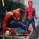 Fantasia Cosplay Infantil Homem-Aranha Tobey Maguire Traje Luxo Profissional