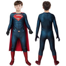 Fantasia Cosplay Infantil Superman Liga Da Justiça Traje Luxo Profissional
