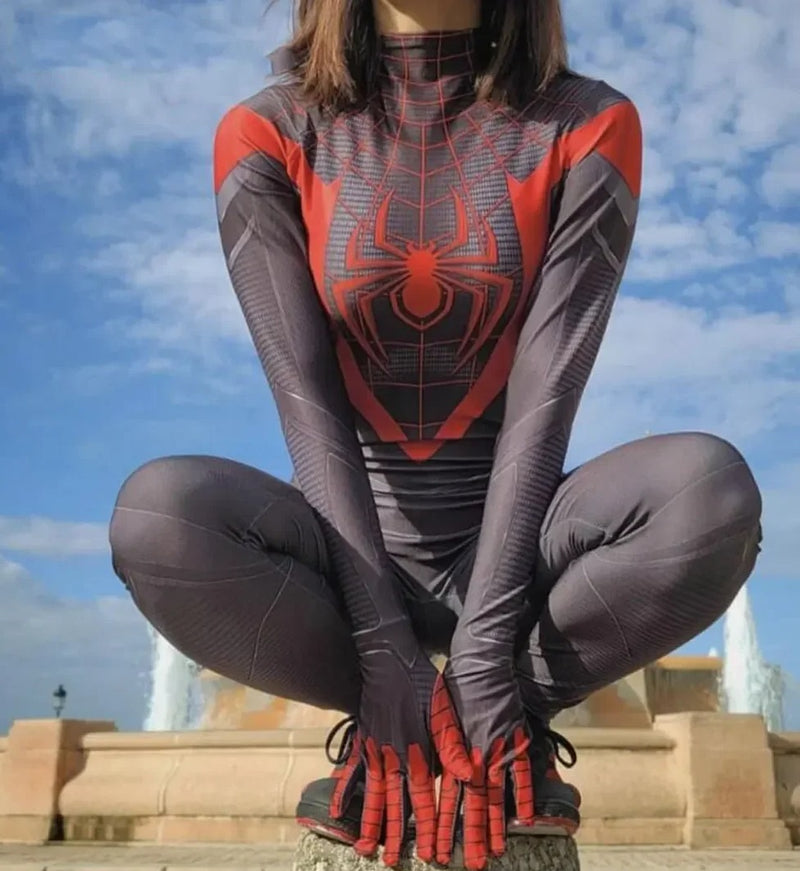 Fantasia Homem Aranha de Ferro Feminina Para Mulheres Vários modelos Festas