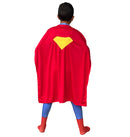 Fantasia Infantil Superman Legacy Filme Traje com Capa Infantil Crianças