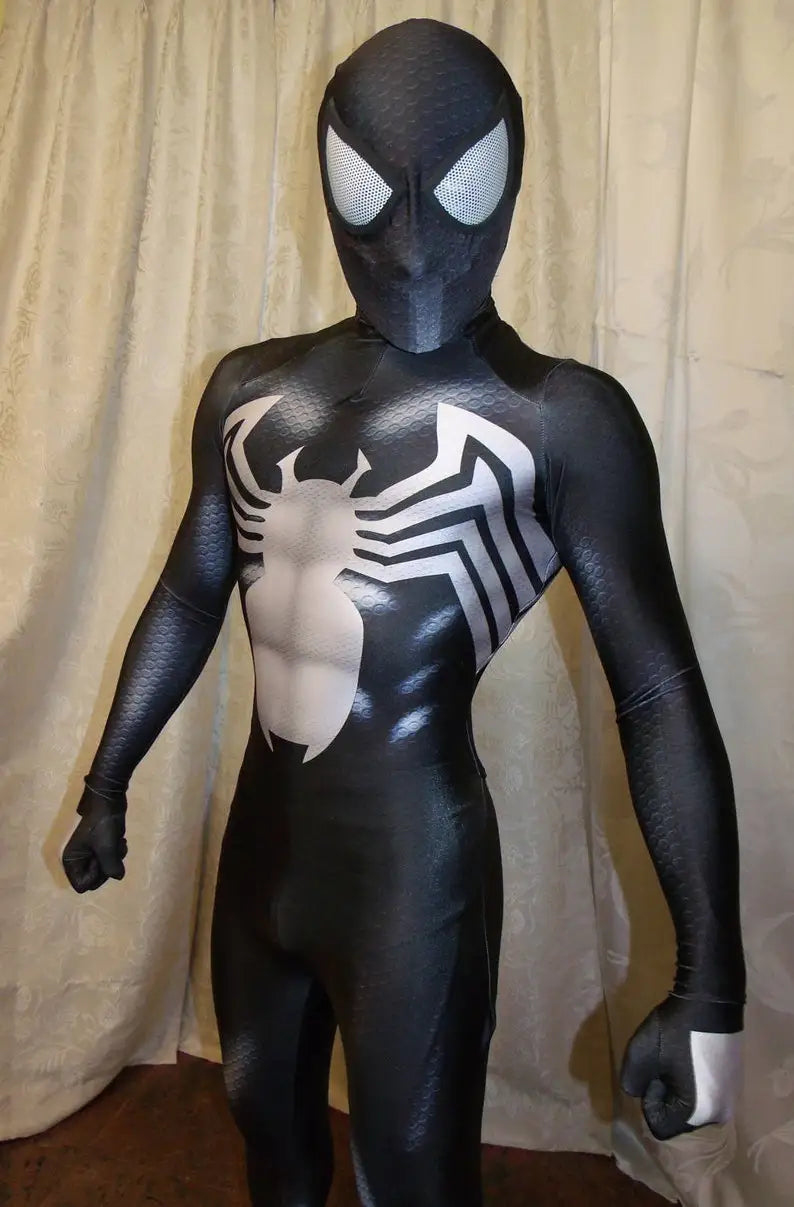 Fantasia Venom Hq Homem-Aranha Simbionte Cosplay Luxo Profissional